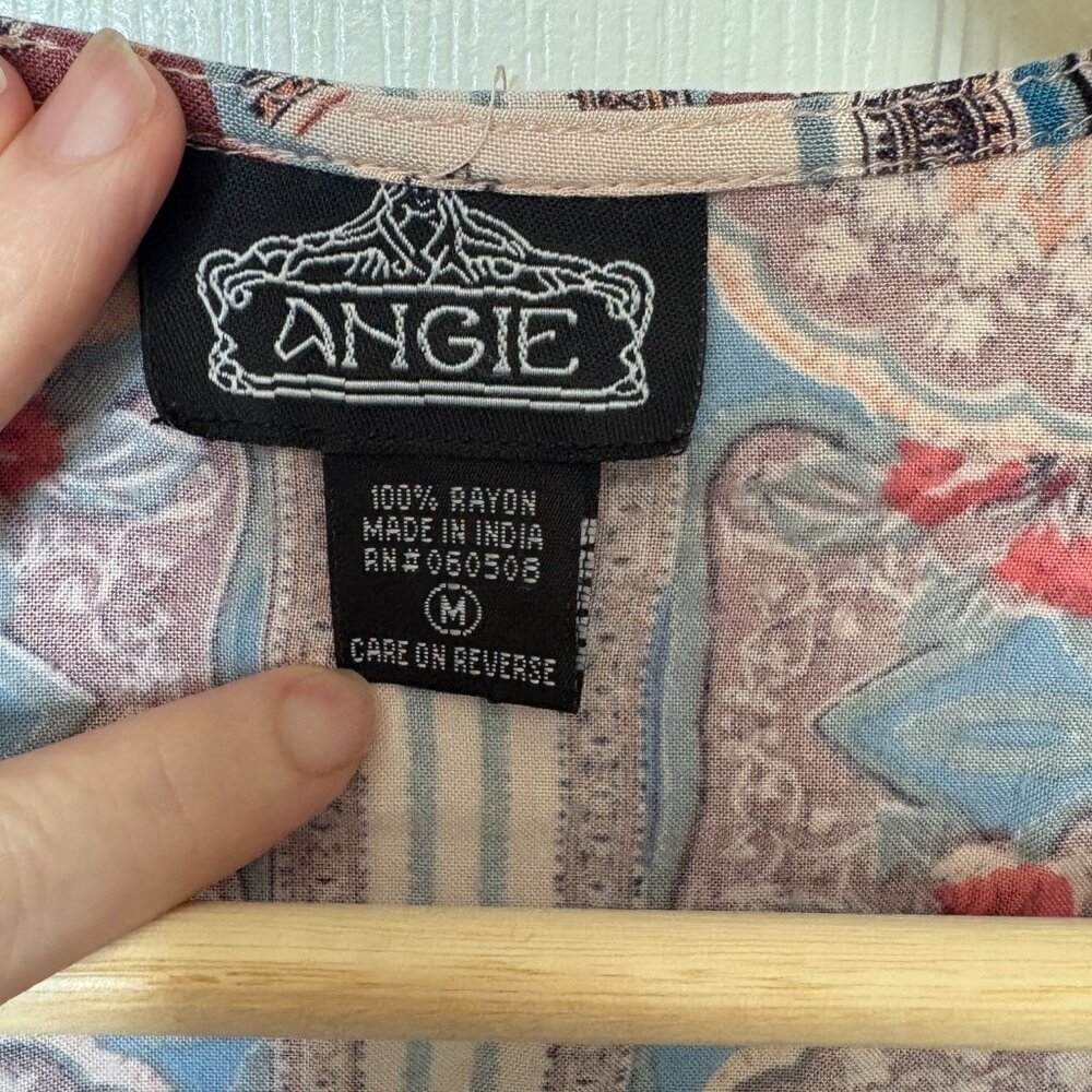 Angie Boho Short Kimono Cardigan Medium - Picture 2 of 2